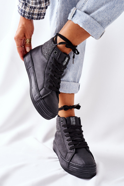 voodriga vabaaja jalanõud Big Star II274147 mustad