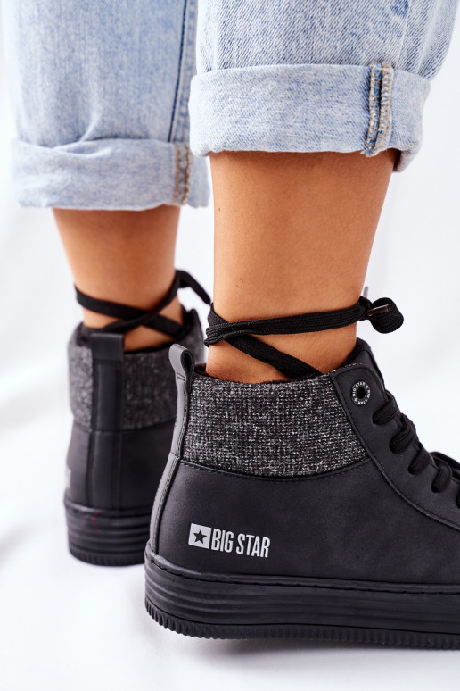 voodriga vabaaja jalanõud Big Star II274147 mustad