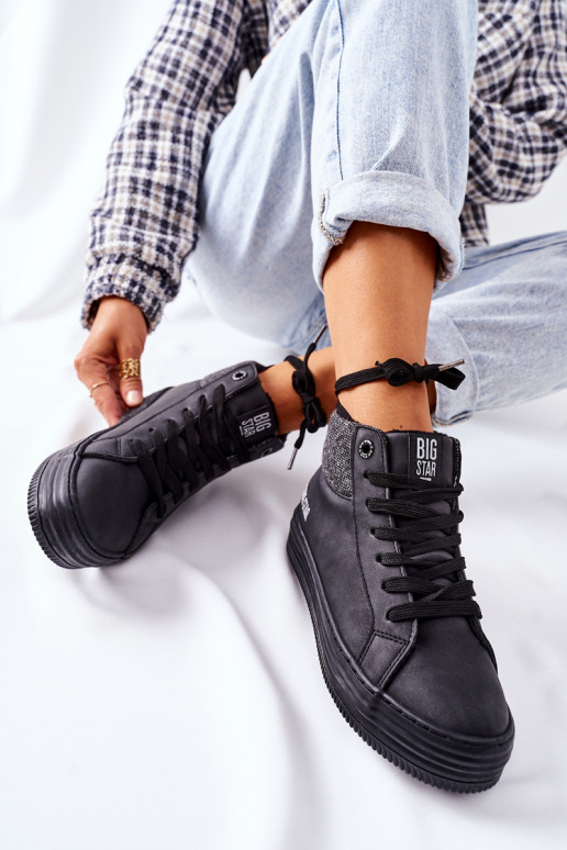 voodriga vabaaja jalanõud Big Star II274147 mustad
