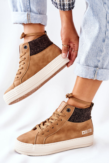 voodriga vabaaja jalanõud Big Star II274145 pruunid värvi