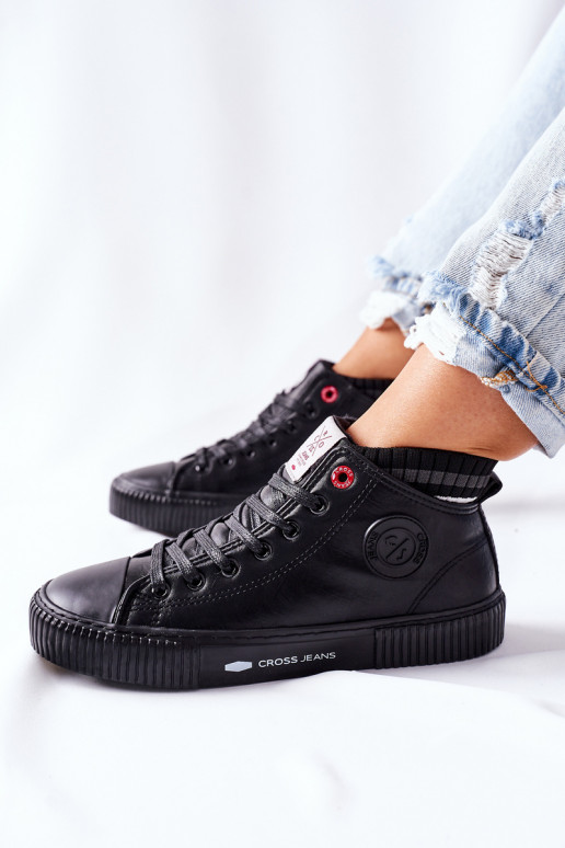 naiste saapad Cross Jeans mustad II2R4021