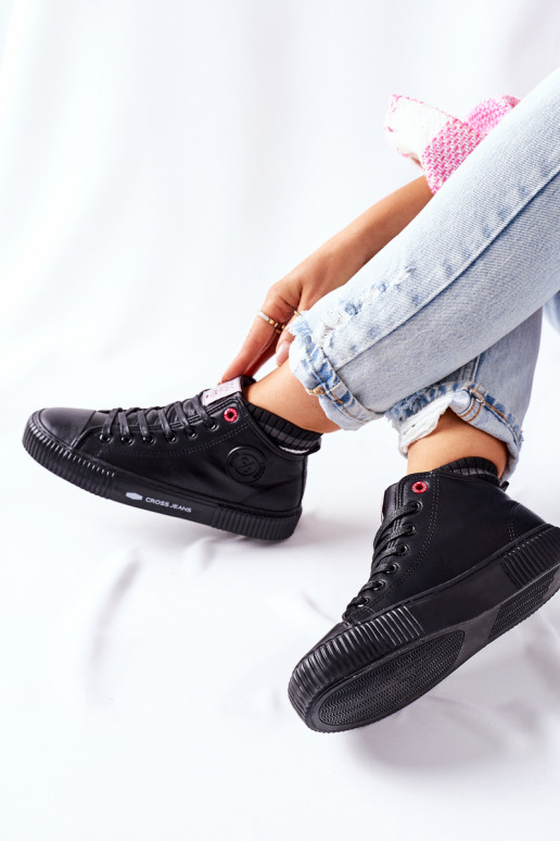 naiste saapad Cross Jeans mustad II2R4021
