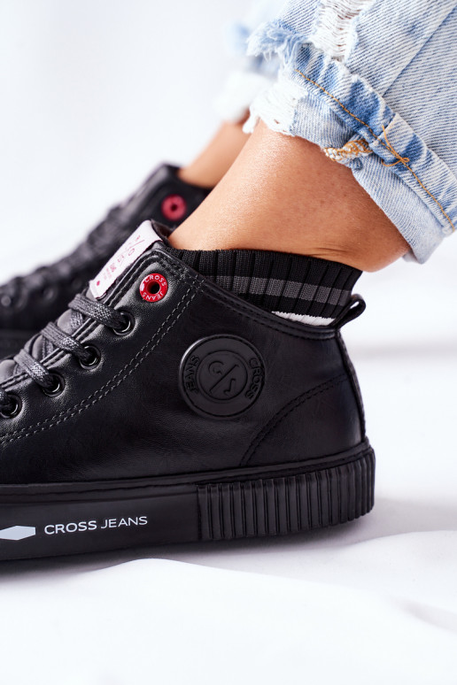 naiste saapad Cross Jeans mustad II2R4021