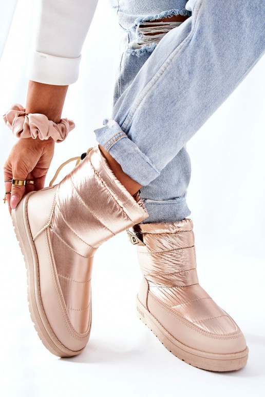 nööpidega lumesaapad Big Star II274121 beeži värvi