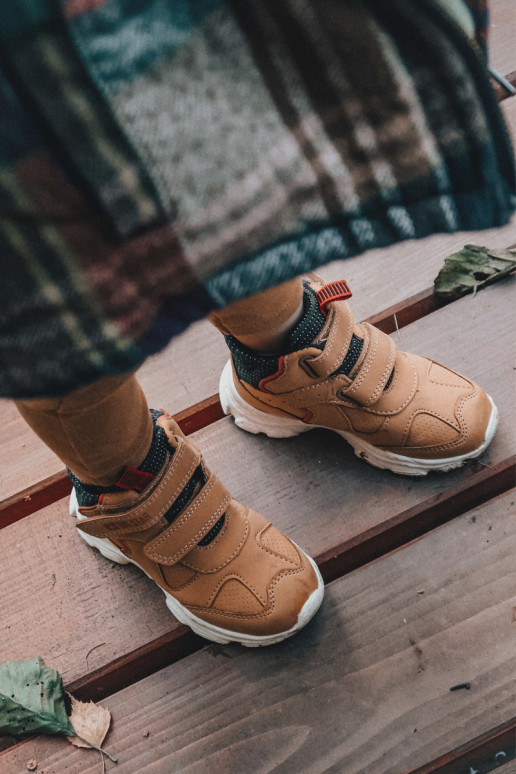 Laste jalanõud matkasaapad Big Star II374094 Camel