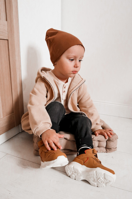 Laste jalanõud matkasaapad Big Star II374094 Camel