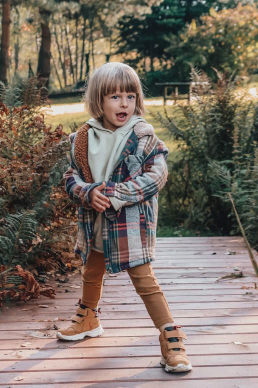 Laste jalanõud matkasaapad Big Star II374094 Camel