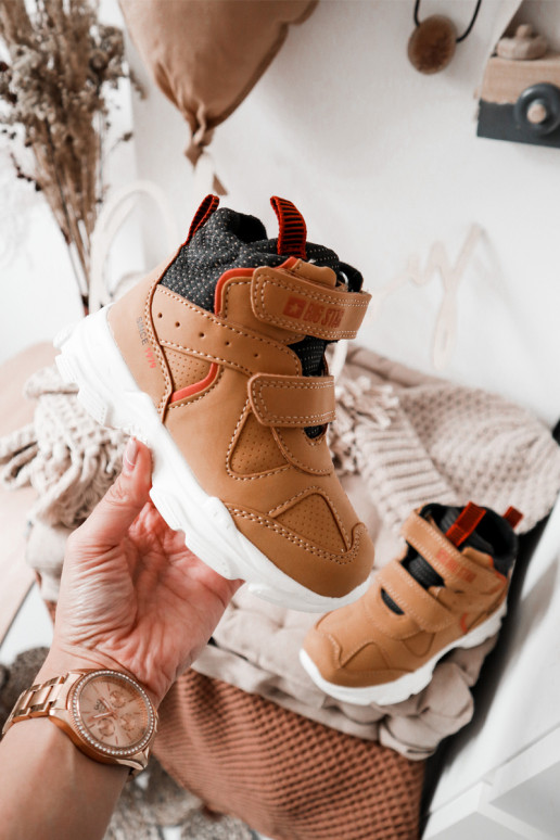 Laste jalanõud matkasaapad Big Star II374094 Camel