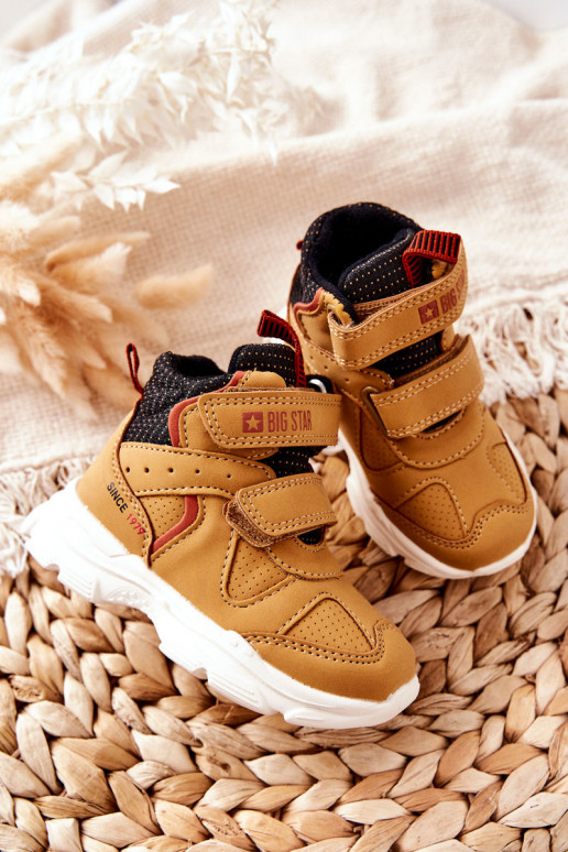 Laste jalanõud matkasaapad Big Star II374094 Camel