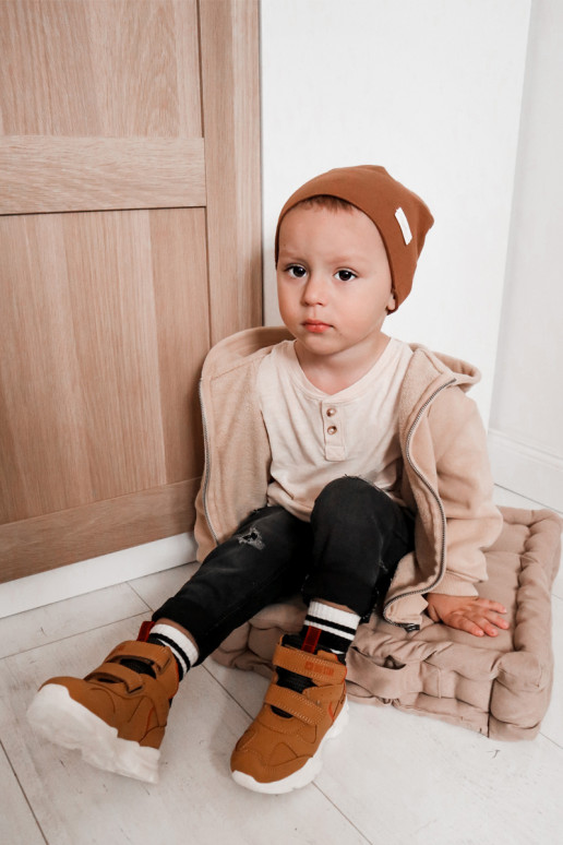 Laste jalanõud matkasaapad Big Star II374094 Camel