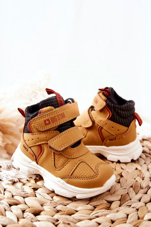 Laste jalanõud matkasaapad Big Star II374094 Camel