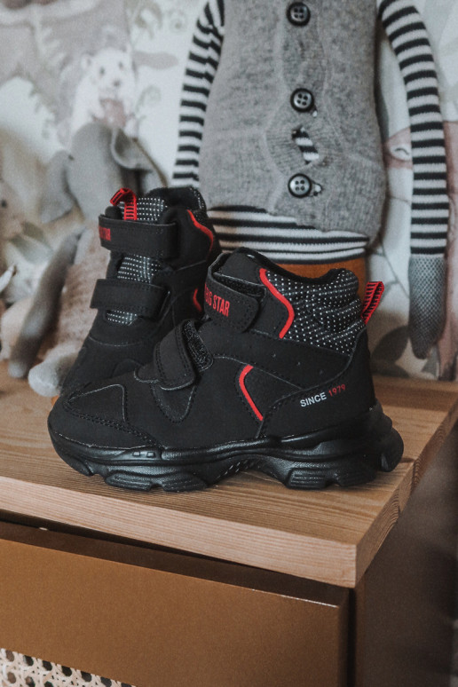 Laste jalanõud matkasaapad Big Star II374097 mustad