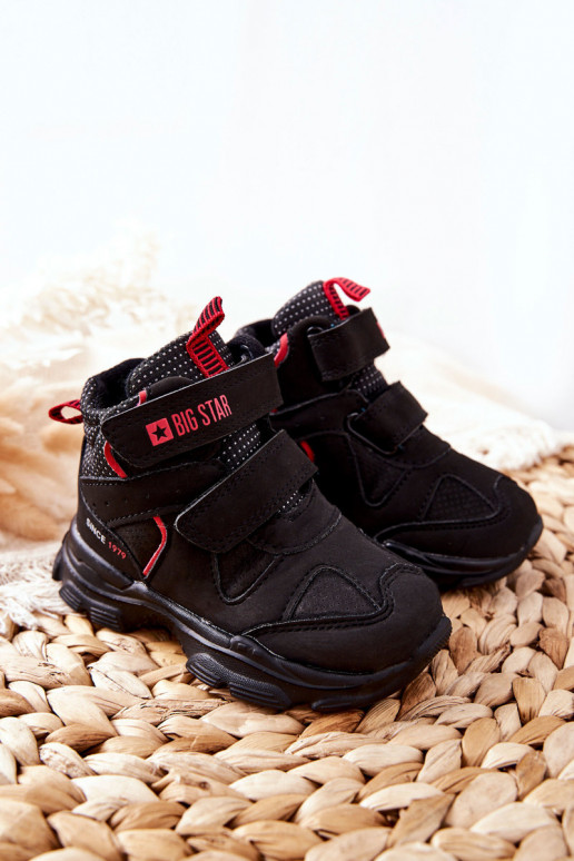 Laste jalanõud matkasaapad Big Star II374097 mustad