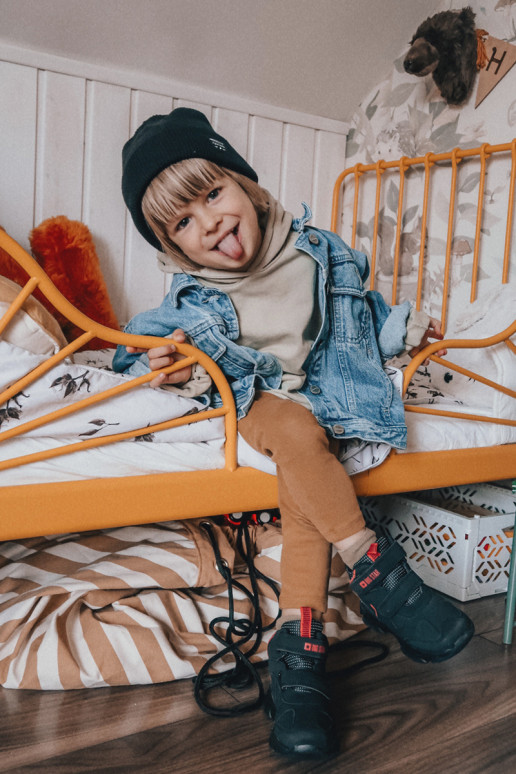 Laste jalanõud matkasaapad Big Star II374097 mustad