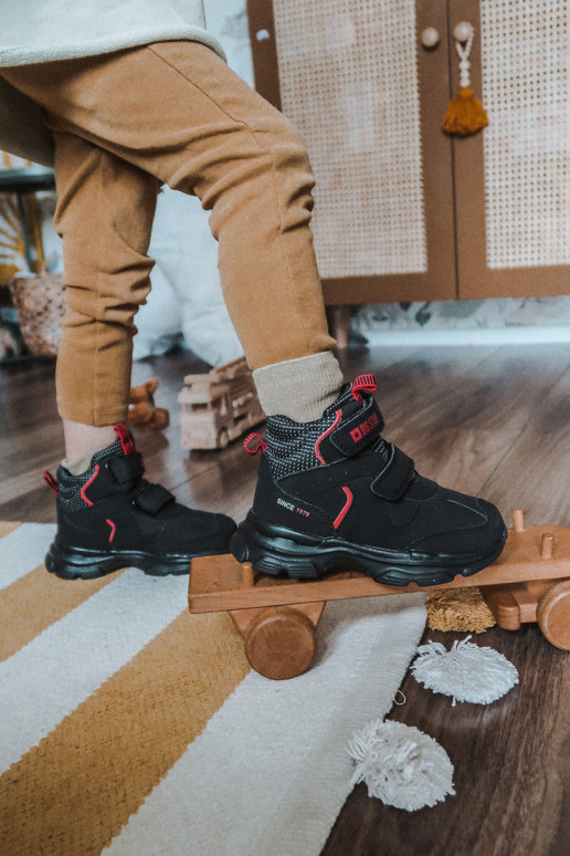 Laste jalanõud matkasaapad Big Star II374097 mustad