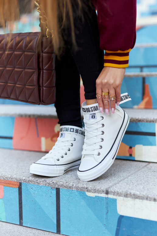 voodriga vabaaja jalanõud Big Star GG274027 valget värvi