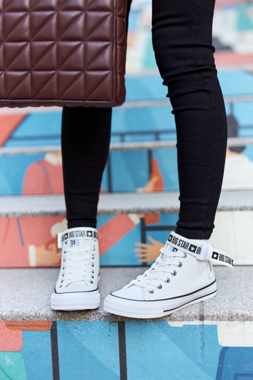 voodriga vabaaja jalanõud Big Star GG274027 valget värvi