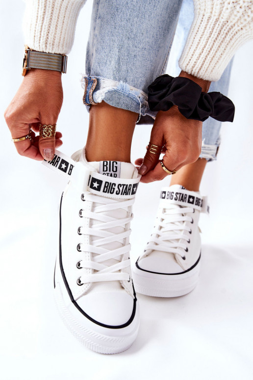 voodriga vabaaja jalanõud Big Star GG274027 valget värvi