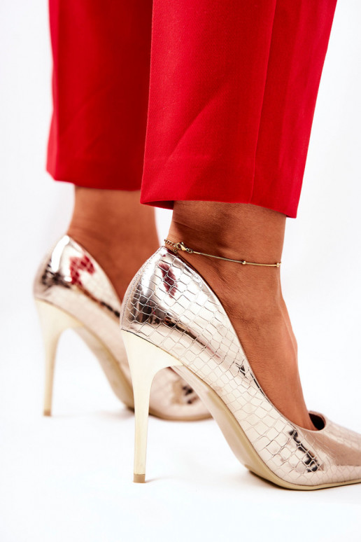 kõrge kontsaga Kuldset värvi Tissoria