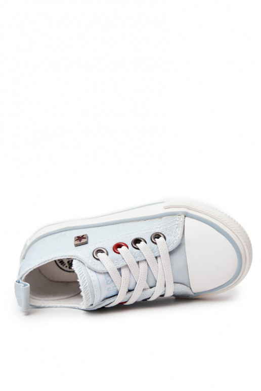 Laste jalanõud Klassikalise mudeli madalad tennised BIG STAR HH374094 Sinist värvi