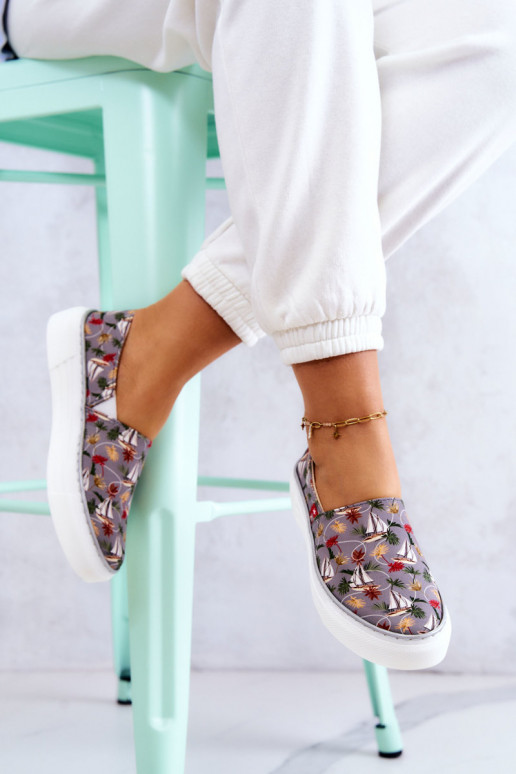 Spordijalatsid Slip On Memory Foam Big Star JJ276015 Halli värvi