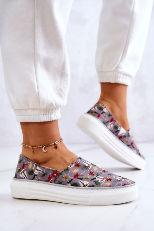 Spordijalatsid Slip On Memory Foam Big Star JJ276015 Halli värvi