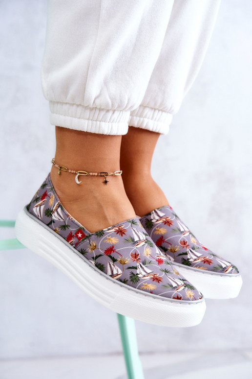 Spordijalatsid Slip On Memory Foam Big Star JJ276015 Halli värvi