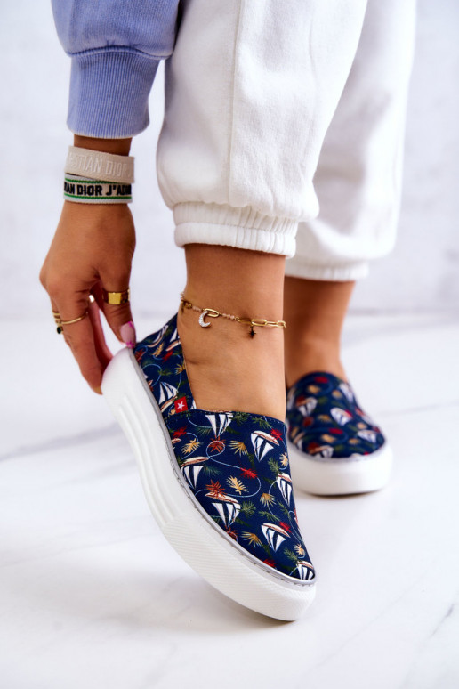 Spordijalatsid Slip On Memory Foam Big Star JJ276016 tumesinist värvi