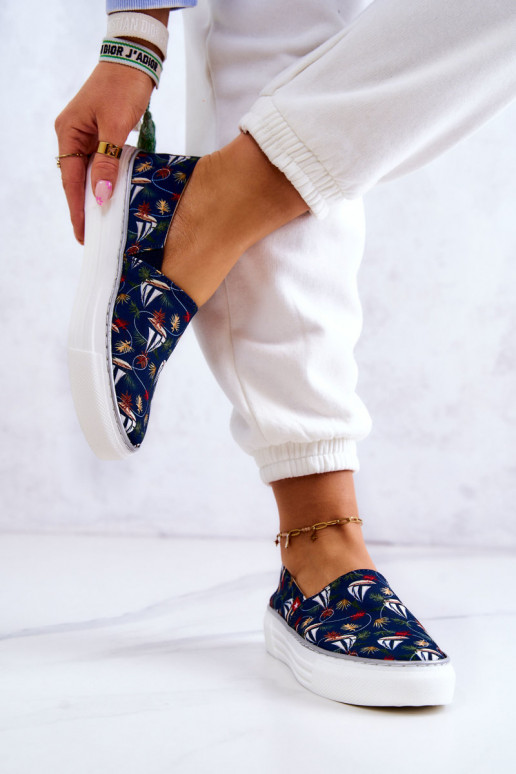 Spordijalatsid Slip On Memory Foam Big Star JJ276016 tumesinist värvi