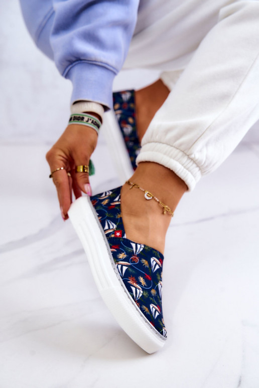 Spordijalatsid Slip On Memory Foam Big Star JJ276016 tumesinist värvi