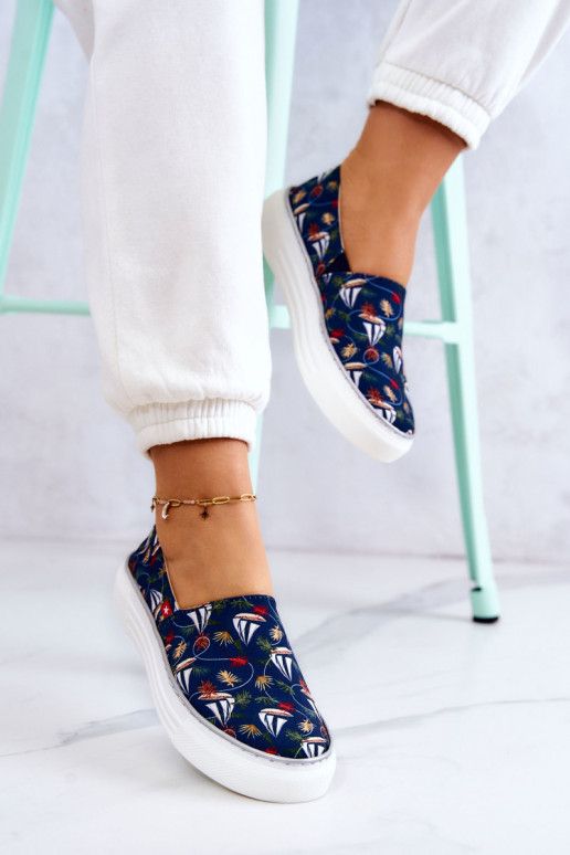 Spordijalatsid Slip On Memory Foam Big Star JJ276016 tumesinist värvi