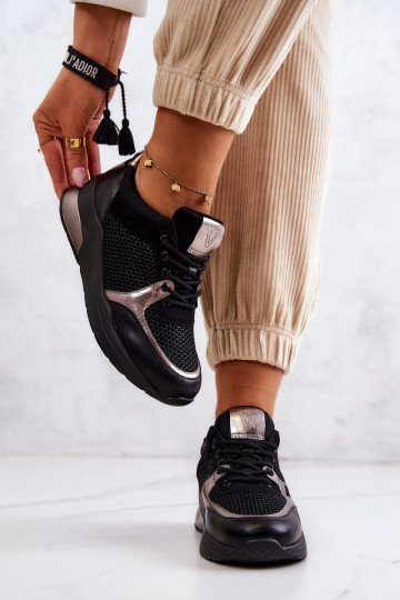 Moodsad spordijalatsid Sneakers tüüpi jalanõud mustad Danielle 2