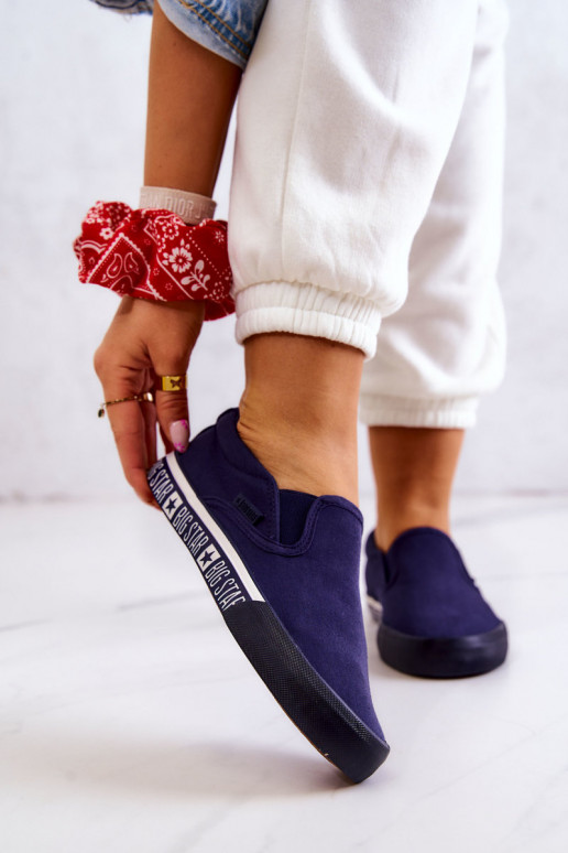 Spordijalatsid Slip-on Big Star HH274011 tumesinist värvi