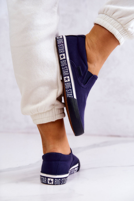 Spordijalatsid Slip-on Big Star HH274011 tumesinist värvi