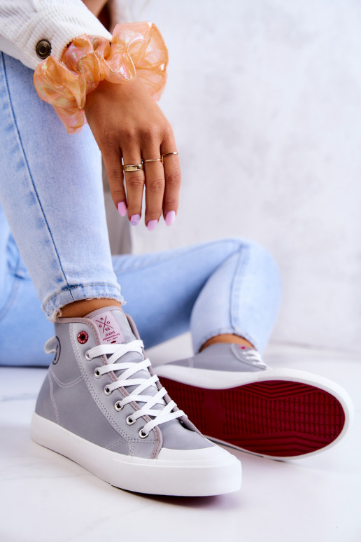 vabaajajalatsi Cross Jeans JJ2R4057C Halli värvi vabaajajalatsi Cross Jeans JJ2R4057C Halli värvi