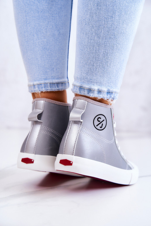 vabaajajalatsi Cross Jeans JJ2R4057C Halli värvi vabaajajalatsi Cross Jeans JJ2R4057C Halli värvi