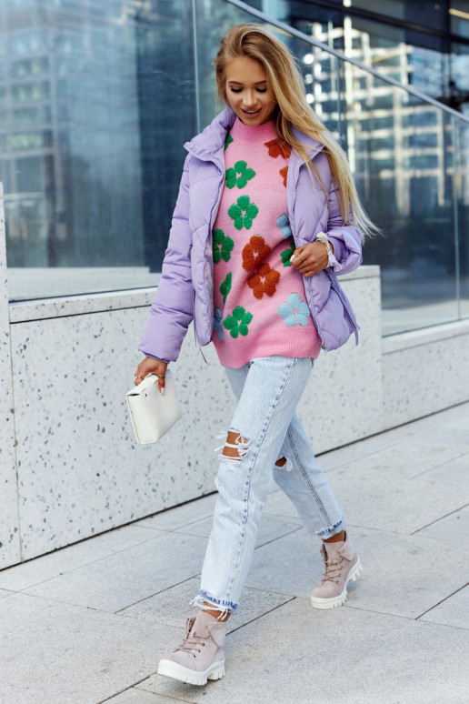 seemisnakhsed Naiste poolsaapad jalanõud nööritavad Jasnofioletowe Dalles