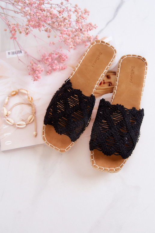 Kerged Plätud mustad Polly