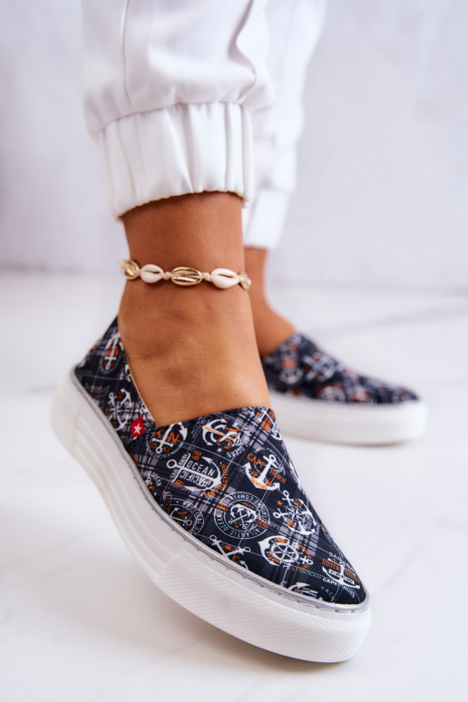 Spordijalatsid Slip On Memory Foam Big Star JJ276012 mustad