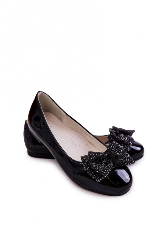 Laste jalanõud Laque lipsukesega mustad Zolly Laste jalanõud Laque lipsukesega mustad Zolly