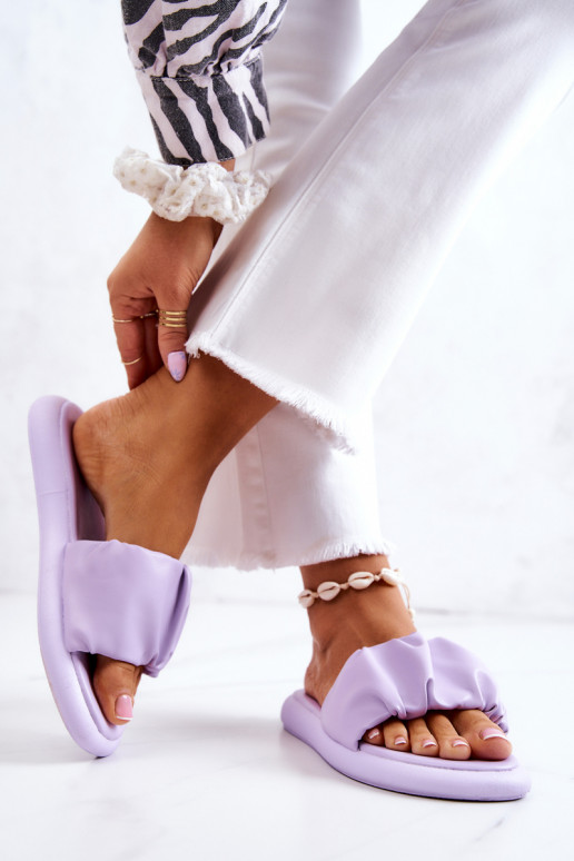 Klassikalise mudeli Plätud violetset värvi Feline