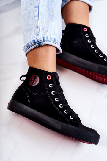 spordijalatsid vabaajajalatsi Cross Jeans JJ2R4055C mustad 2