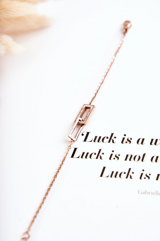 Käevõru säravate kristallidega Kuldset värvi