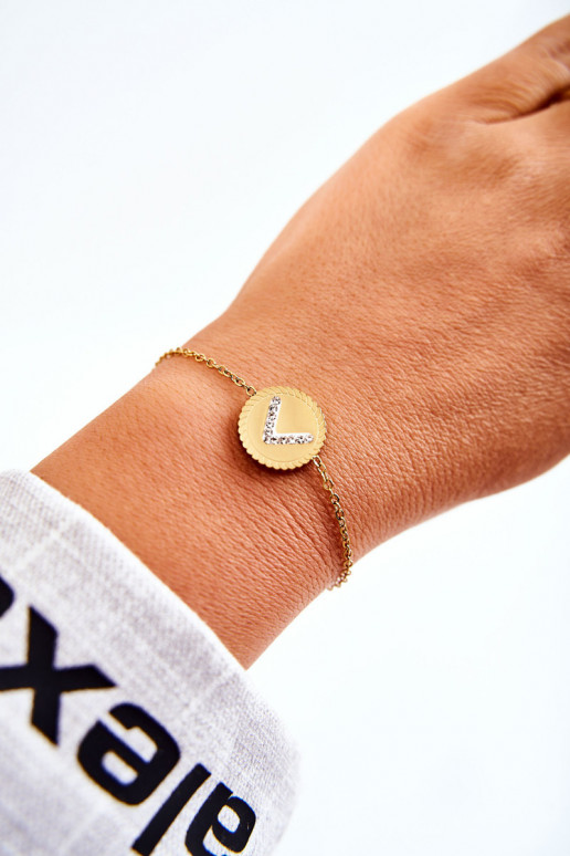 Käevõru kaunistustega Kuldset värvi