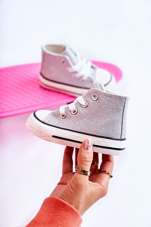 Lastejalatsid Hõbedat värvi Catrina Lastejalatsid Hõbedat värvi Catrina