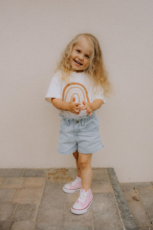 Laste jalanõud vabaajajalatsi Tumeroosad värvi Mona Laste jalanõud vabaajajalatsi Tumeroosad värvi Mona