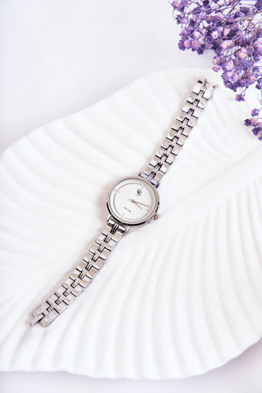 Naiste käekell GG Luxe Hõbedat värvi