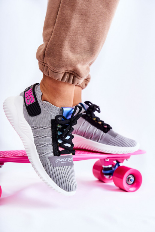 Sportliku stiiliga jalanõud Sneakers tüüpi jalanõud Halli värvi Klayra Sportliku stiiliga jalanõud Sneakers tüüpi jalanõud Halli värvi Klayra