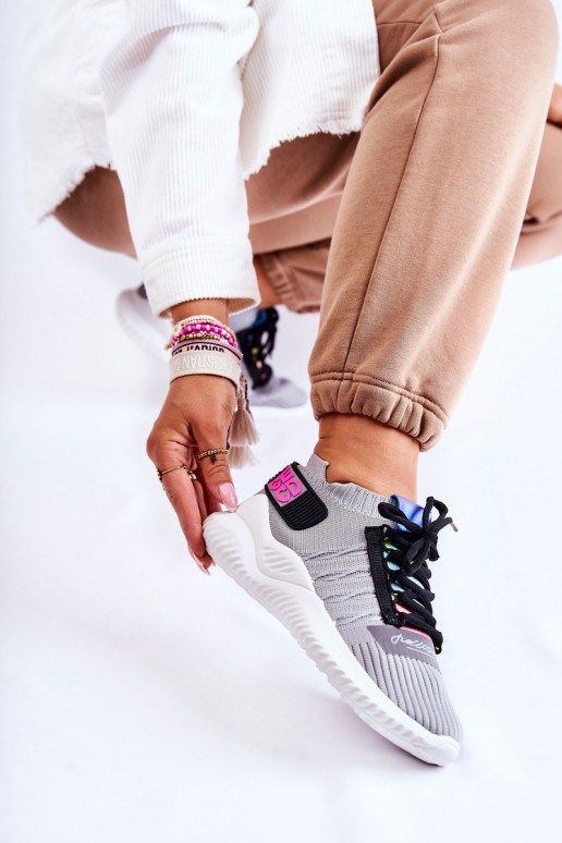 Sportliku stiiliga jalanõud Sneakers tüüpi jalanõud Halli värvi Klayra Sportliku stiiliga jalanõud Sneakers tüüpi jalanõud Halli värvi Klayra