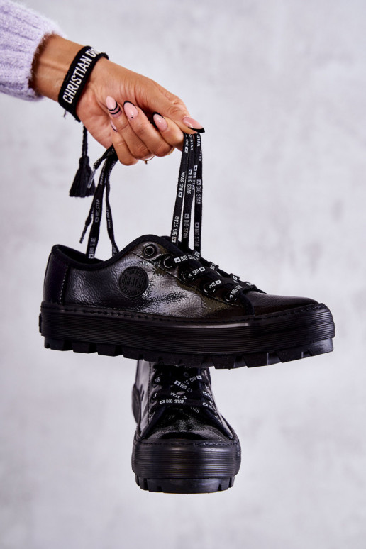 Moekad Laque vabaaja jalanõud Big Star KK274044 mustad